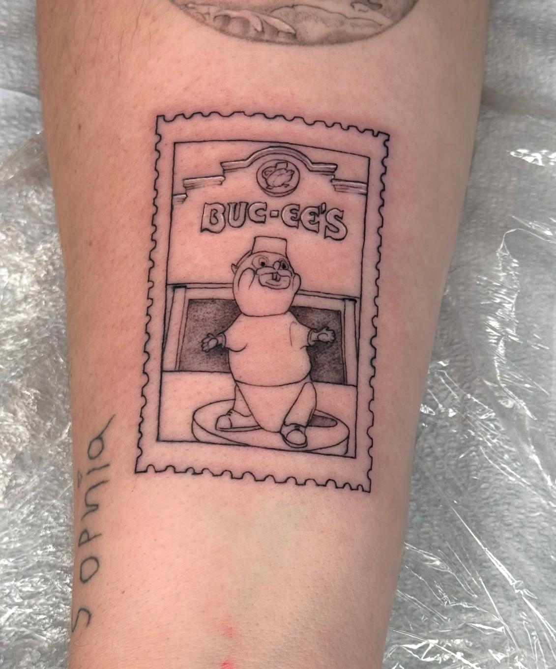 Illustrative Stamp — Forearm