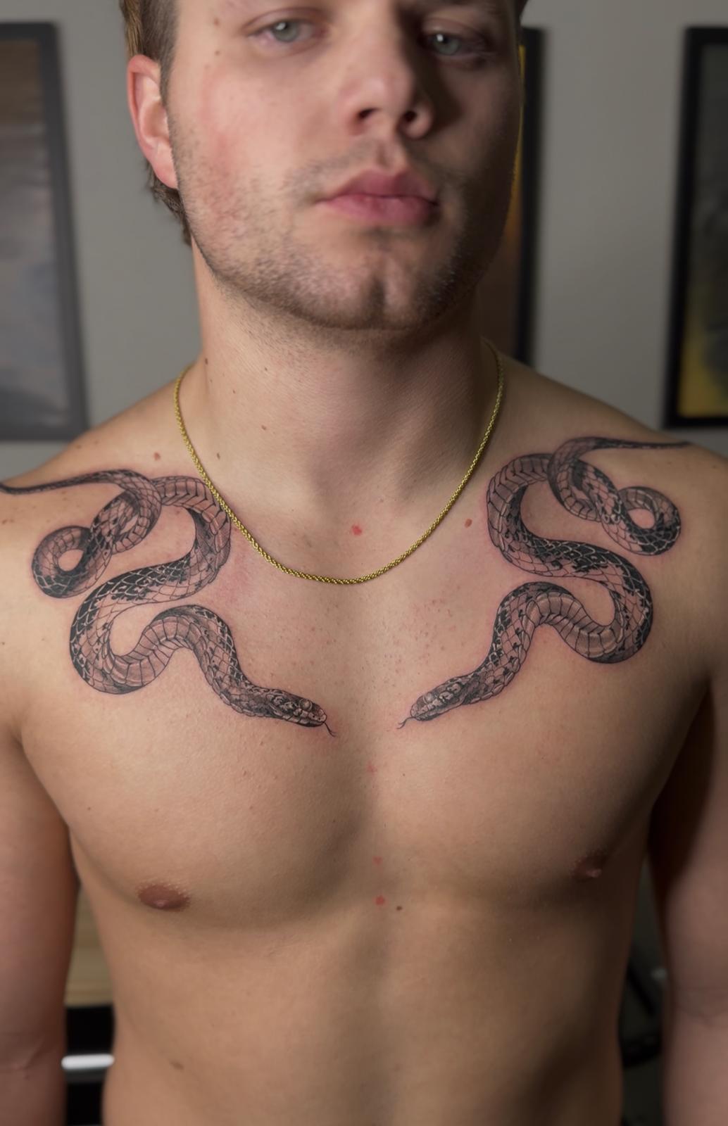 Twin Snakes — Chest