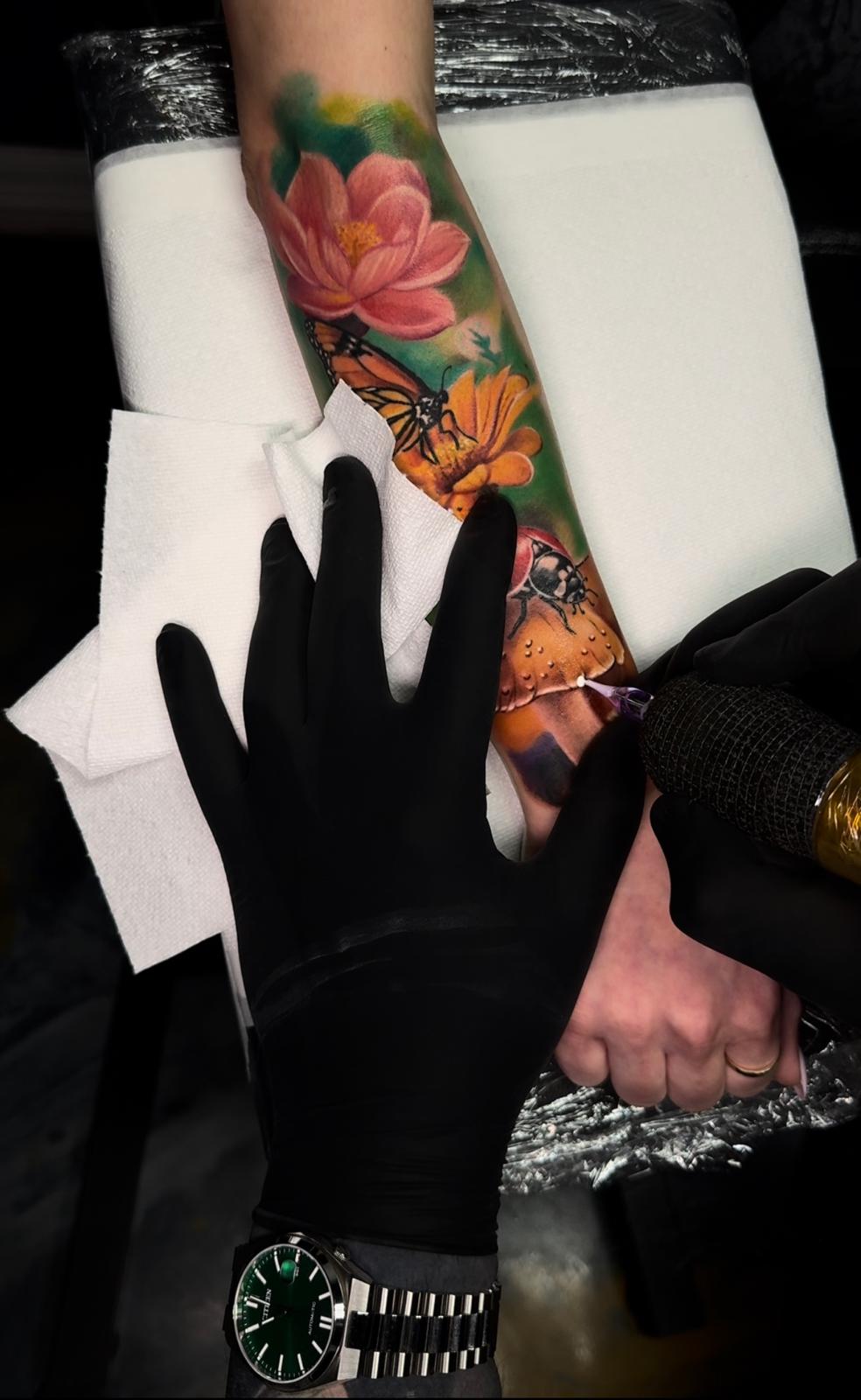 Lotus & Butterflies — Color Sleeve